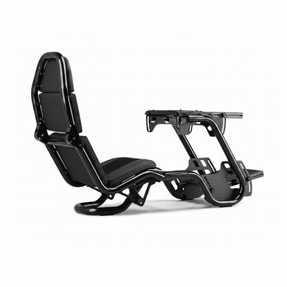 Racing Simulator Cockpit Built to Support Direct Drive Wheels, Tubular Steel Frame, 25NM Compatibility, GT/Formula