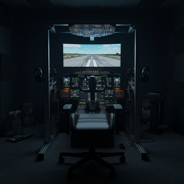 TCA Yoke Boeing Edition for Xbox Series X|S & PC - Realistic Flight Simulator Controls