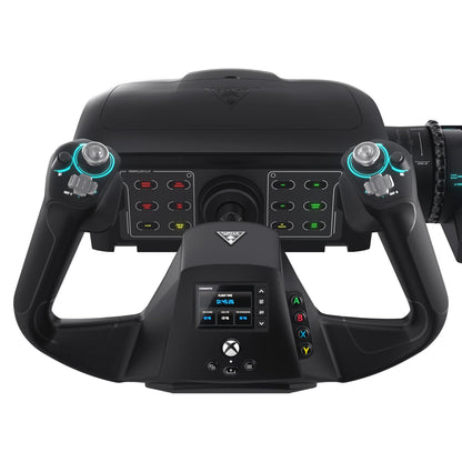 Turtle Beach Velocityone Flight Universal Control System - Xbox Series X & Xbox Series S, Xbox One & Windows 10 & 11 Pcs with Yoke Handle, Throttle Quadrant, Trim Wheel & Rudder Controls