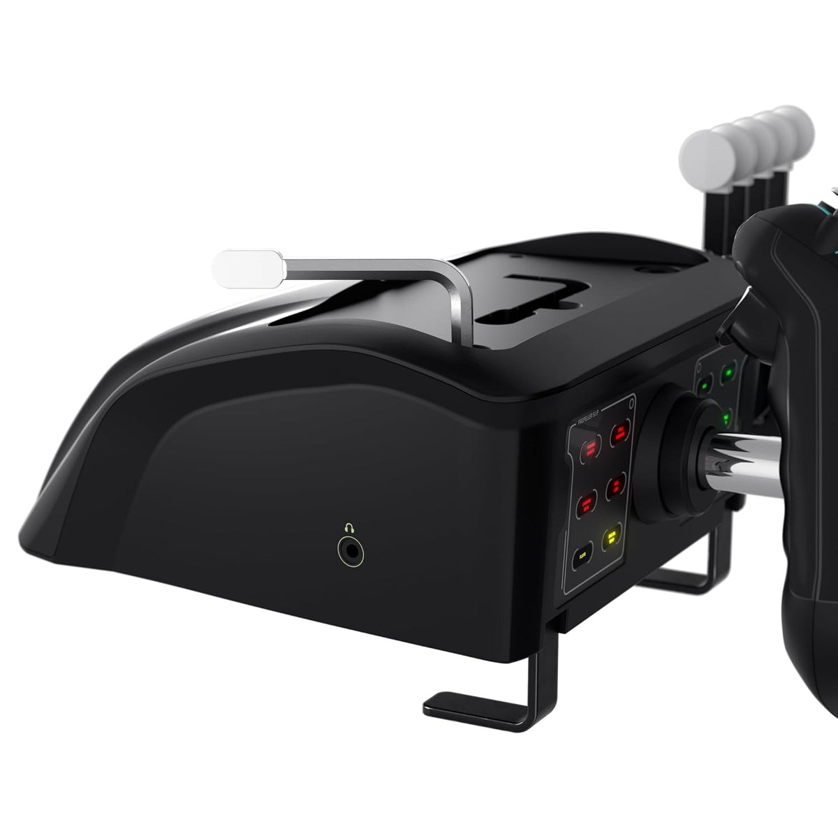 Turtle Beach Velocityone Flight Universal Control System - Xbox Series X & Xbox Series S, Xbox One & Windows 10 & 11 Pcs with Yoke Handle, Throttle Quadrant, Trim Wheel & Rudder Controls