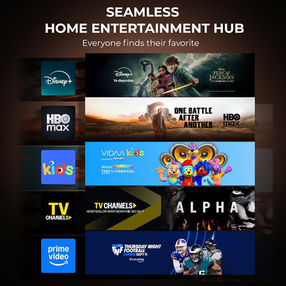Projector-4K with VIDAA Smart OS AI Auto Focus 60W Dolby Home Theater
