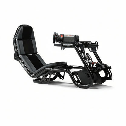Racing Simulator Cockpit Built to Support Direct Drive Wheels, Tubular Steel Frame, 25NM Compatibility, GT/Formula