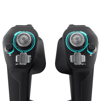 Turtle Beach Velocityone Flight Universal Control System - Xbox Series X & Xbox Series S, Xbox One & Windows 10 & 11 Pcs with Yoke Handle, Throttle Quadrant, Trim Wheel & Rudder Controls
