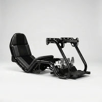F-GT Pro Formula and GT Racing Simulator Cockpit - Black Edition (NLR-R003) — Studio Shot